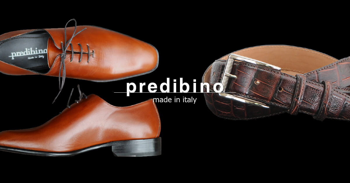 predibino プレディビーノ 公式WEBサイト 本格イタリアンレザーの靴